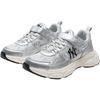 MLB Chunky Runner Fastball Comfortable Durable Wear-Resistant Low-Top Casual Shoes Kids sneakers Silver 7ARNJM15N-50SIS