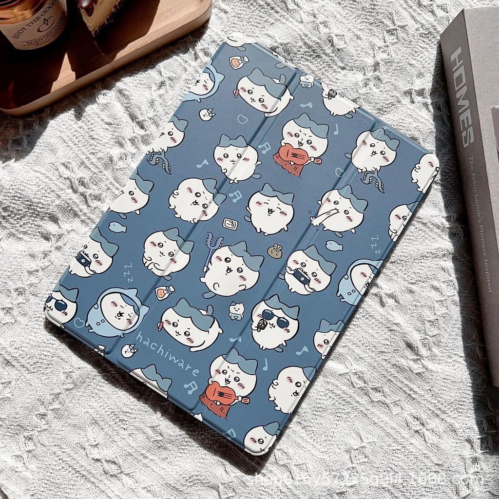 Cartoon Leather Case for iPad 10.2 (3rd/4th Gen) with Pencil Slot, Also Fits iPad Air 5, Mini 5/6 - Full Coverage Protection
