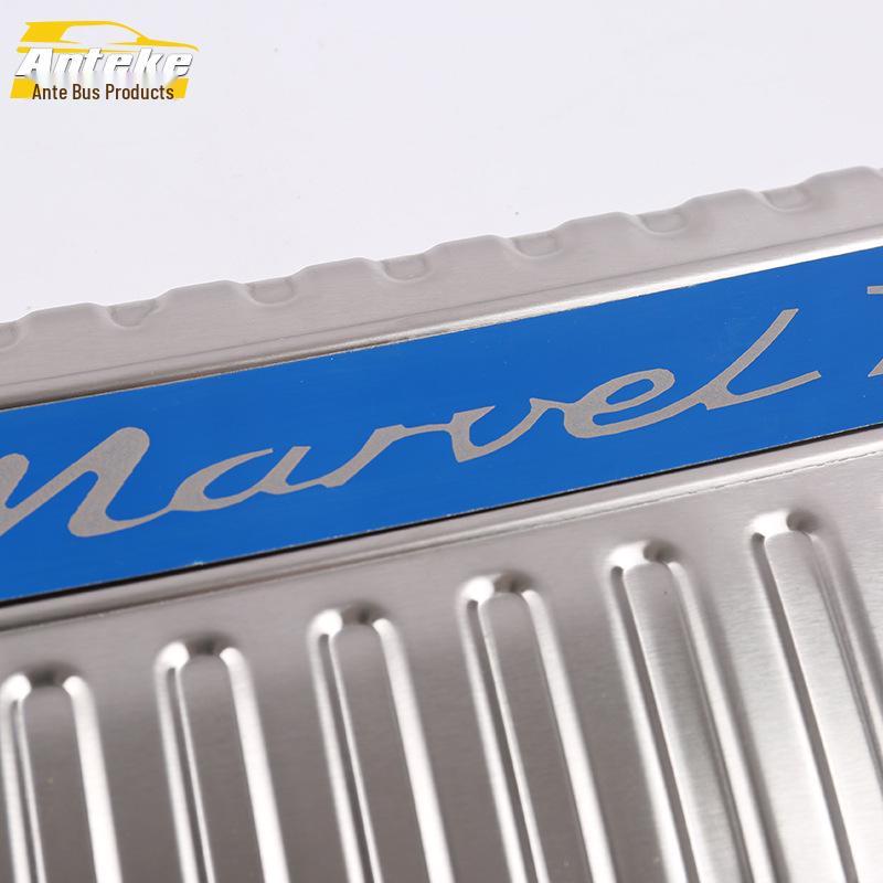 Fits 19 MARVEL-X Models: Rear Guard Plate & Trunk Tailgate Bumper Pedal Sequins.