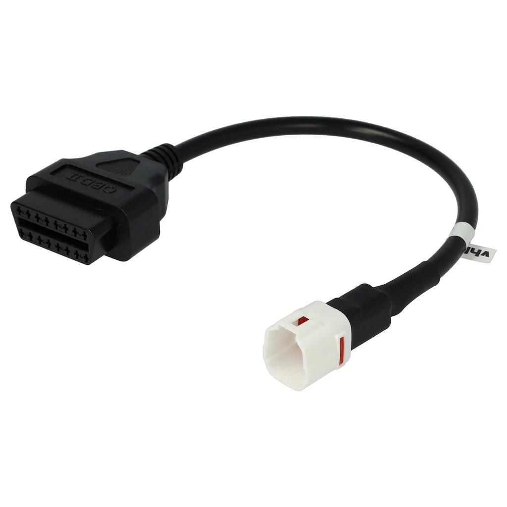 OBD2-adapter OBD2 4-pinners til OBD2 16-pinners Kompatibel med Yamaha FZ10 (2016–2019), MT07 (2017-2018), MT09 Motorsykkel, Scooter - 30cm