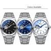 CHENXI Original Brand Mechanical Watches for Man Fashion Classic Stainless Steel Band Waterproof Luminous Automatic Men's Watch