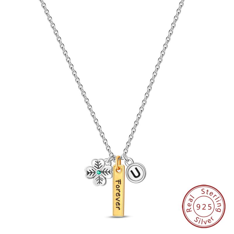 Necklace 925 Silver Cross Moonlight Guardian Dreamcatcher Necklace For Women Fashion Birthday Anniversary Jewelry Gifts