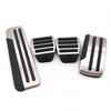 Non-Slip Decorative Pedal Set for Nissan Qashqai - Accelerator, Brake, and Rest