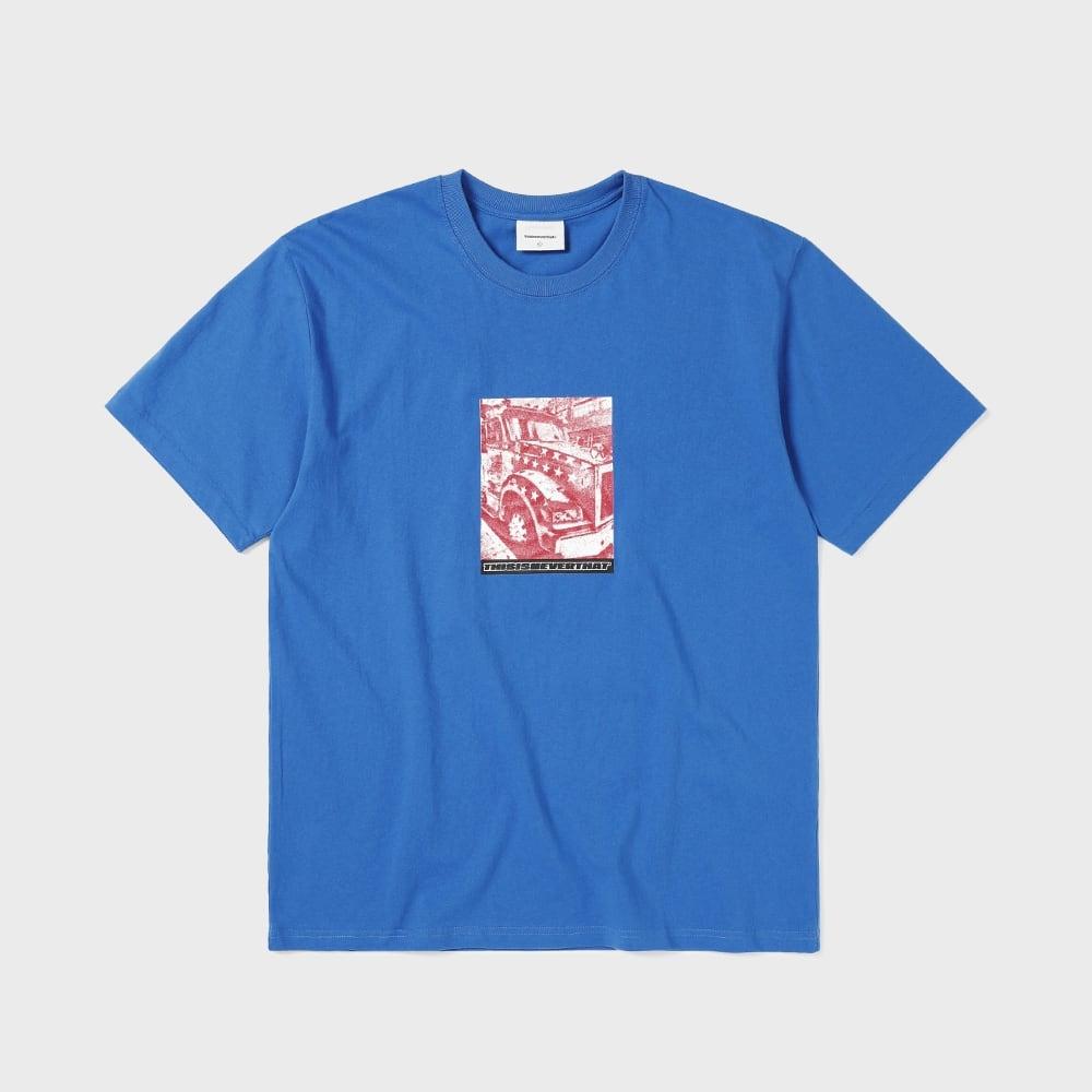 ThIs Is Never That Old Truck Tee Blue S