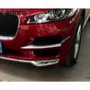 Front Fog Light Lamp Eyebrow Cover Trim For Jaguar F-PACE 2016 2017 2018 Matte Car Foglight Foglamp Eyelid Strip Accessories