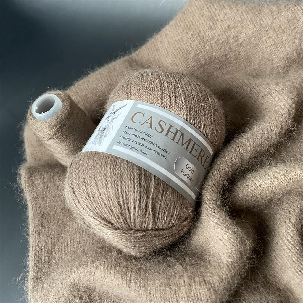 6 Pcs Cashmere Blend Yarn Worsted Weight Bundle for Coats Machine Washable Ultra Soft Knitting Crochet Yarn DIY Crafts