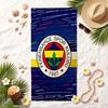 Fenerbahce SK Weiches Strandtuch Stilvolles Strand-Pool-Handtuch für Sommer-Strandurlaub Reisen