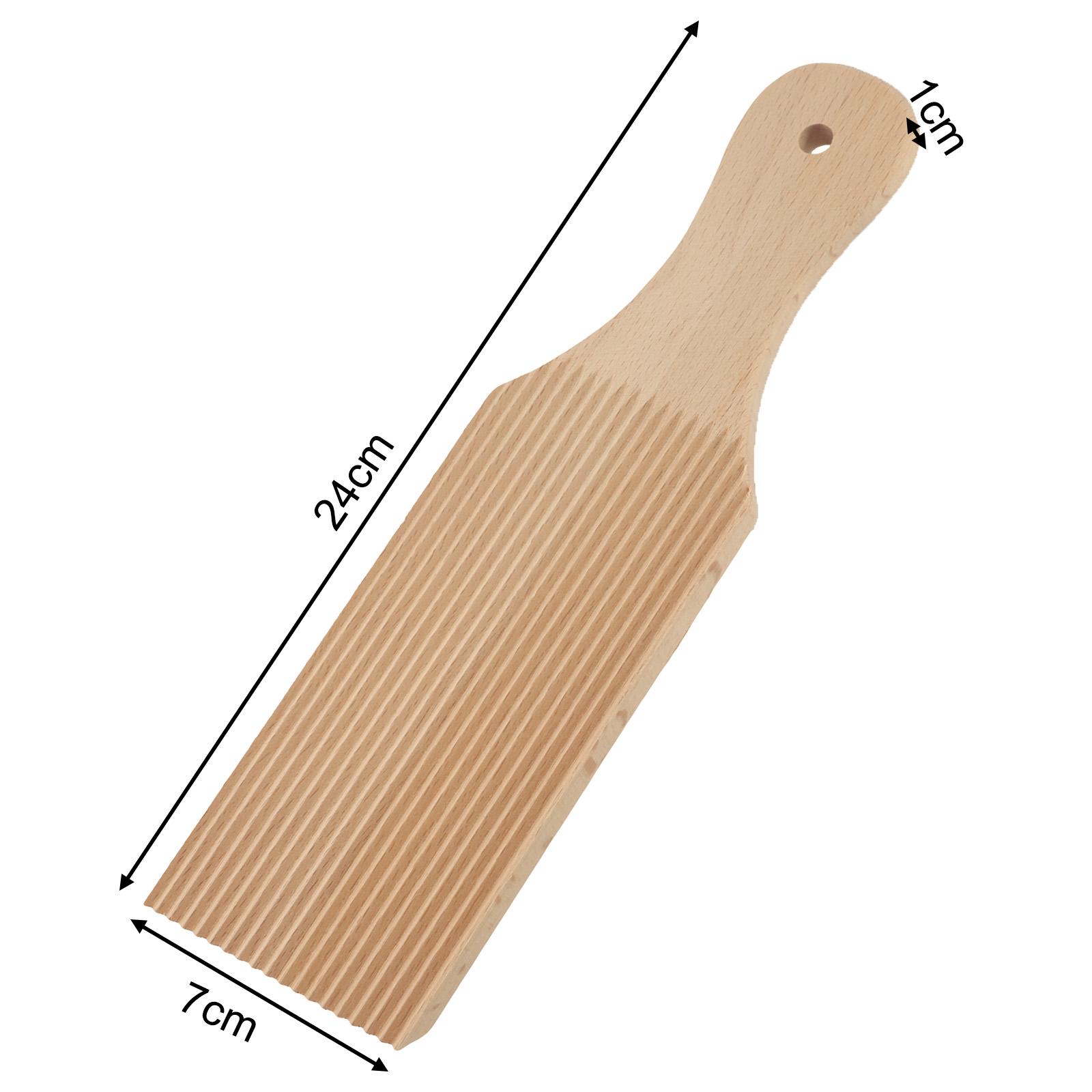 Инструменты для формирования теста Доски для ньокки Высококачественное дерево Практичные кухонные инструменты Дизайн с ребрами Универсальные инструменты для пасты 24 X 7 См China Mainland