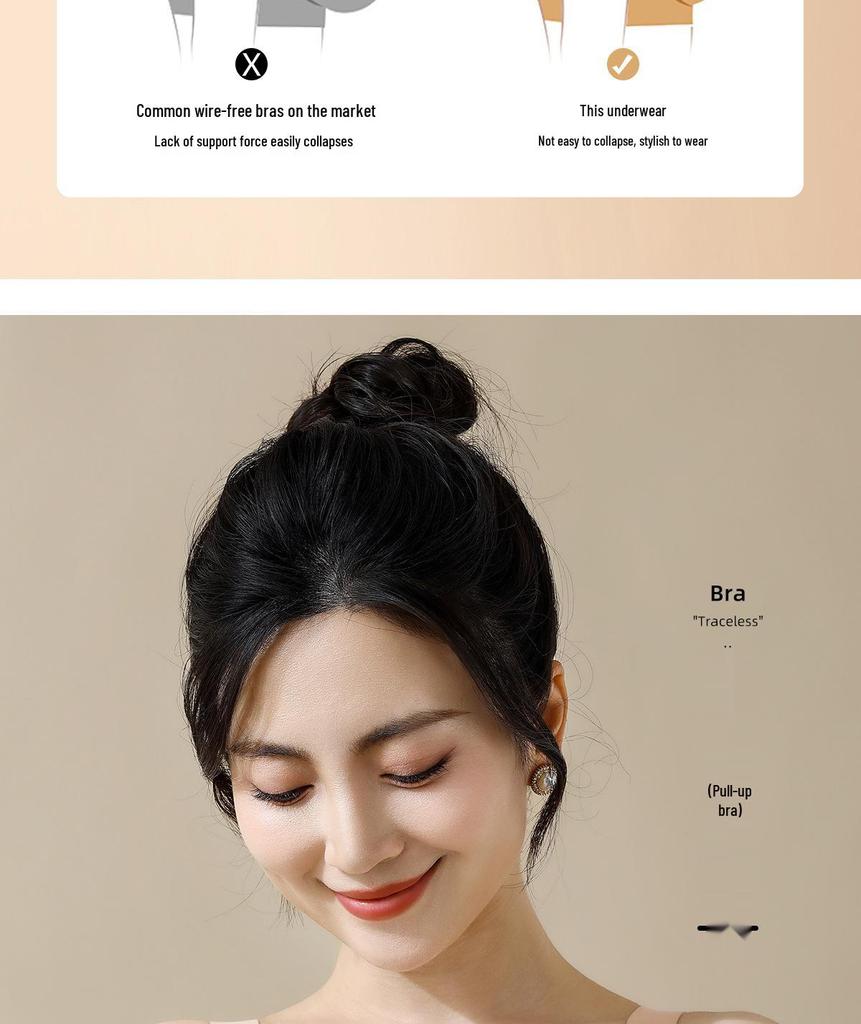 Seamless Support Bra for Women with Bigger Busts - Plus Size, Side Support, Minimizing Effect