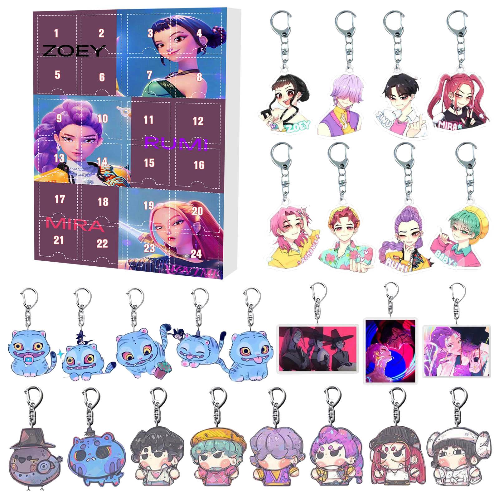 

Календарь ожидания включает 24 рождественских украшения. Календарь прибытия Обратный отсчет до Рождества One Size