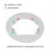 Ronan Headlight Mounting Frame Adapter For Hella 3R G5 Koitos Mondeo Pajero Retrofit Bi-xenon Biled Projector Lens Car Headlight