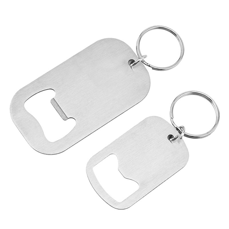 30 Pcs Stainless Steel Bottle Opener Keychain Beer Opener Portable Beer Bottle Opener For Kitchen And Party-B61B