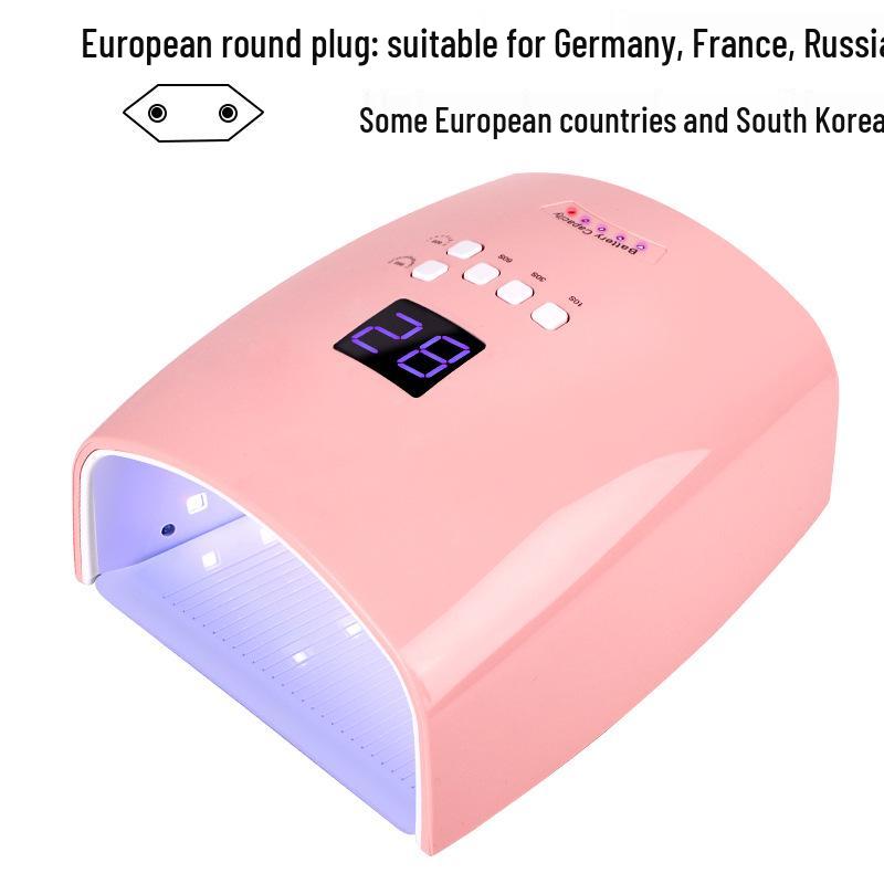 S10 Power Storage Gel Light: 66W Wireless Nail Lamp & LED Nail Dryer