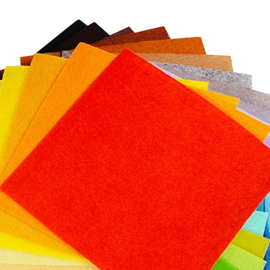 1 sada ultra-měkká prodyšná tkanina DIY tkanina netkaná kreativní střižná tkanina pro ruční práce