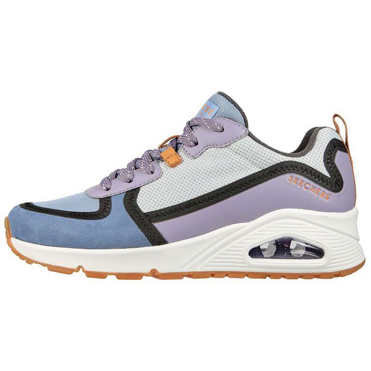 Skechers Comfortable Shock-Absorbing Durable Low-Top Casual Shoes Women sneaker 155356-BLPR 35