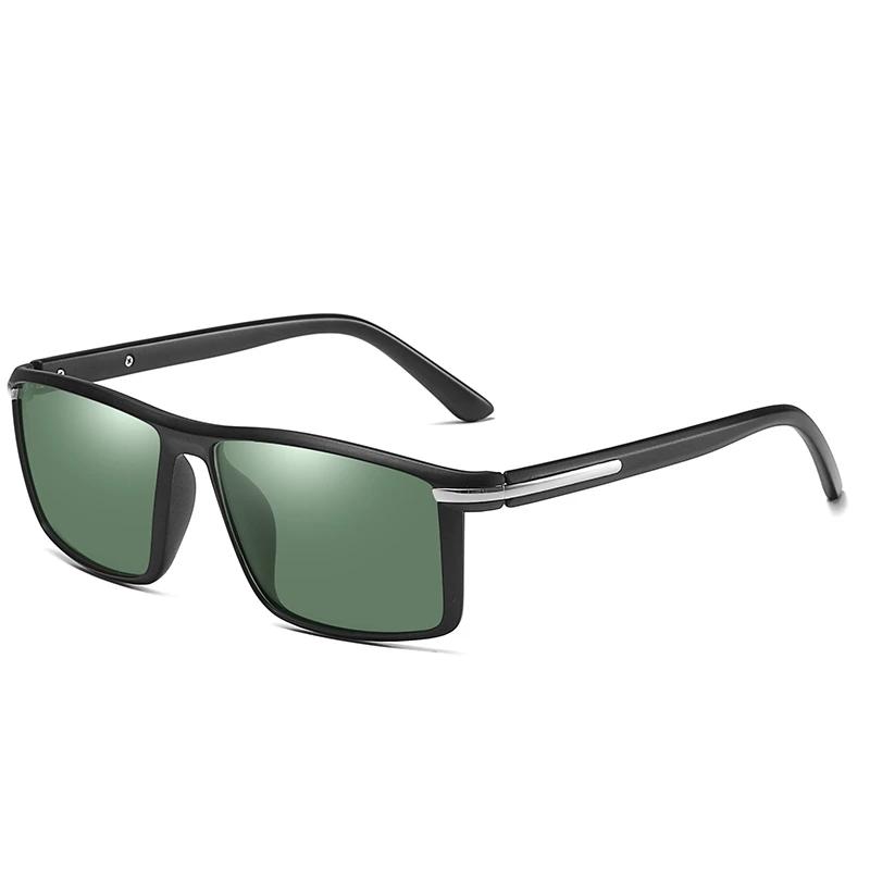 Anti-Glare Square Minus Prescription Sunglasses Polarized Outdoors UV400 Nearsighted Sunglasses With Diopters 0 -0.5 -0.75 To -6 0
