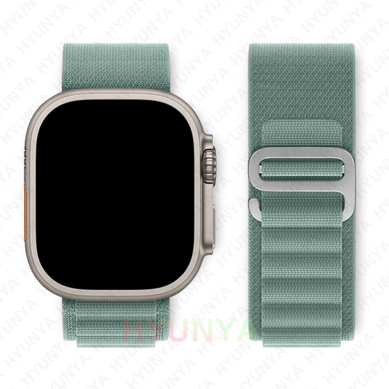 Alpine Λουράκι για Apple Watch Band Σειρά 10 9 8 7 SE Ultra 2 41mm 42mm 45mm 46mm 49mm 40mm 44mm IWatch Correa Λουράκι Ρολόι Βραχιόλι