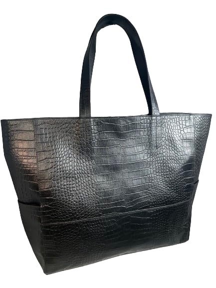 

Tote Genuine Cowhide Crocodile Genuine Cowhide Leather Tote Unisex Embossed [Rebecca] Bag, Leather, Embossed, Women s, Men s, JT-240321, Leather, Bag,