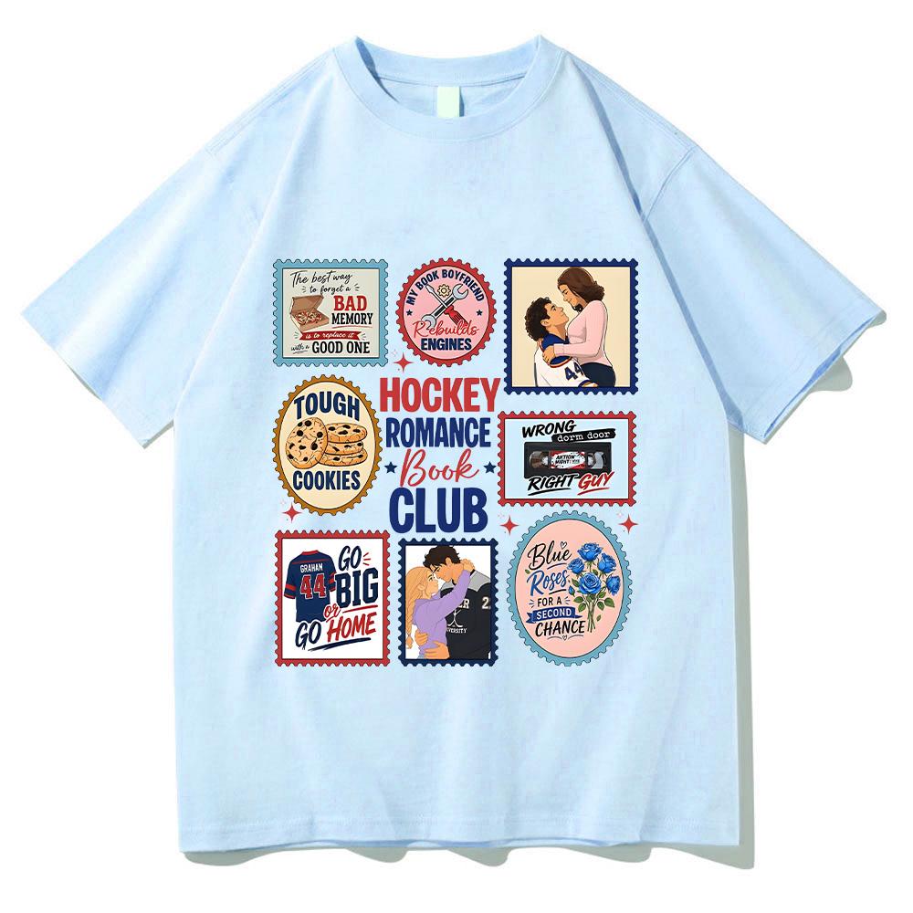 Off Campus Series Briar University Hockey T-shirts Cute Hockey Fan Gift Cotton Tee Summer Unisex Comfort T Shirts