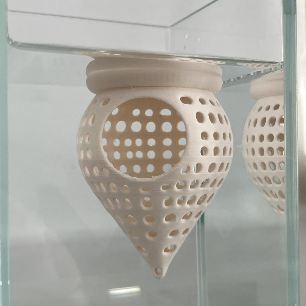 Hideout Floating Fish Hammock 3D Printed Aquarium Resting Platforms  Fish Breeding