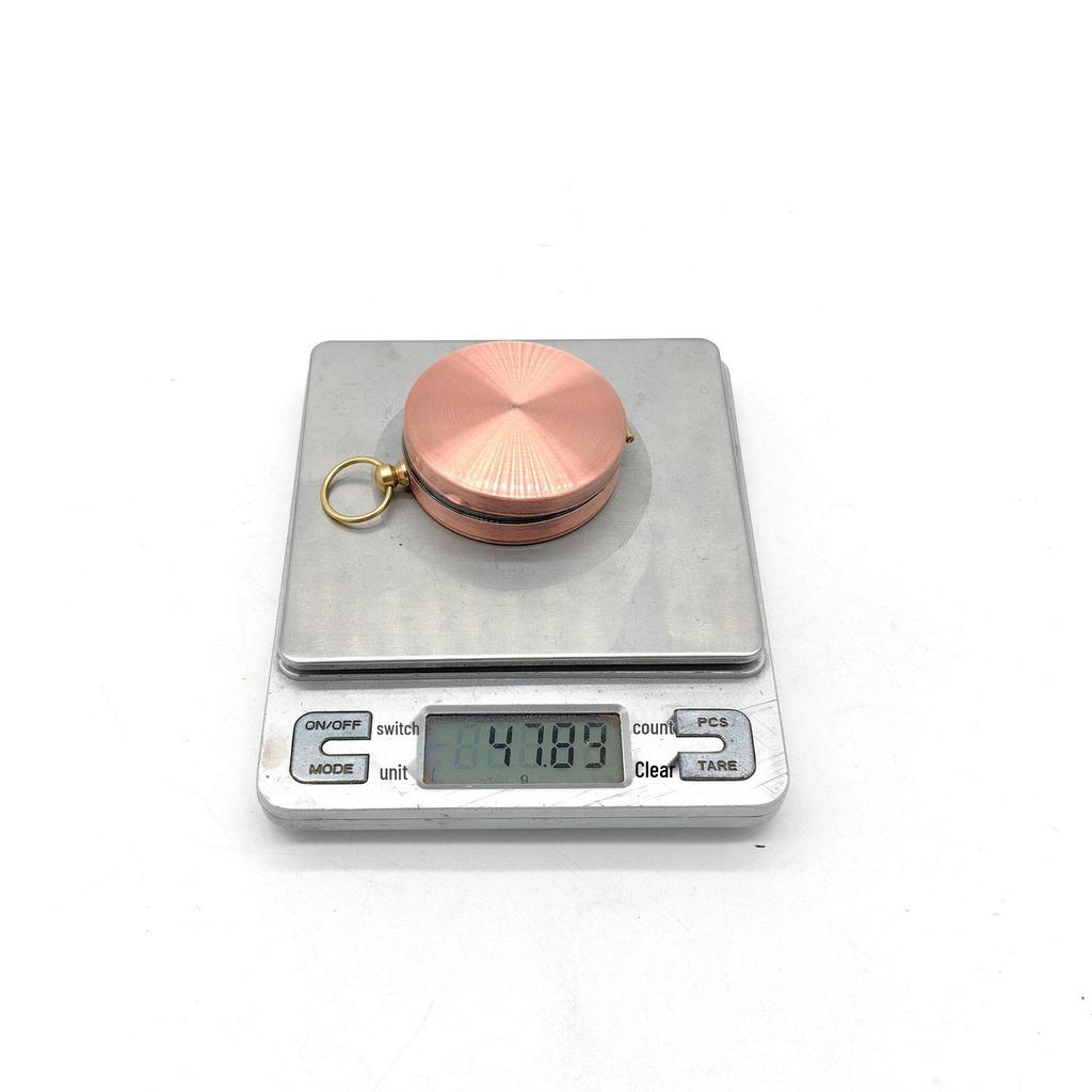 Luminous Waterproof Metal Flip-Top Camping Compass
