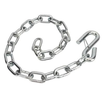 Trailer Safety Chain, Withstands Large Tensile Force 3500 Lbs Load Capacity, S-Hook Trailer Safety Chain, Fits Trailers, RVs