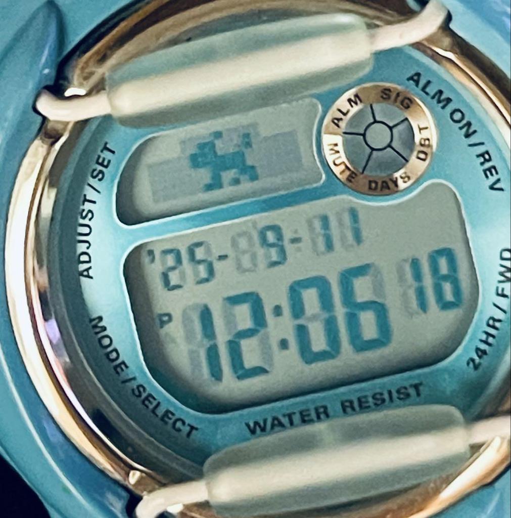 [USED] Working Casio BABY-G BG-169R Women's Blue