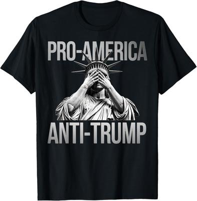 Pro-America Anti-Trump Political Protest Retro Vintage Unisex T-Shirt
