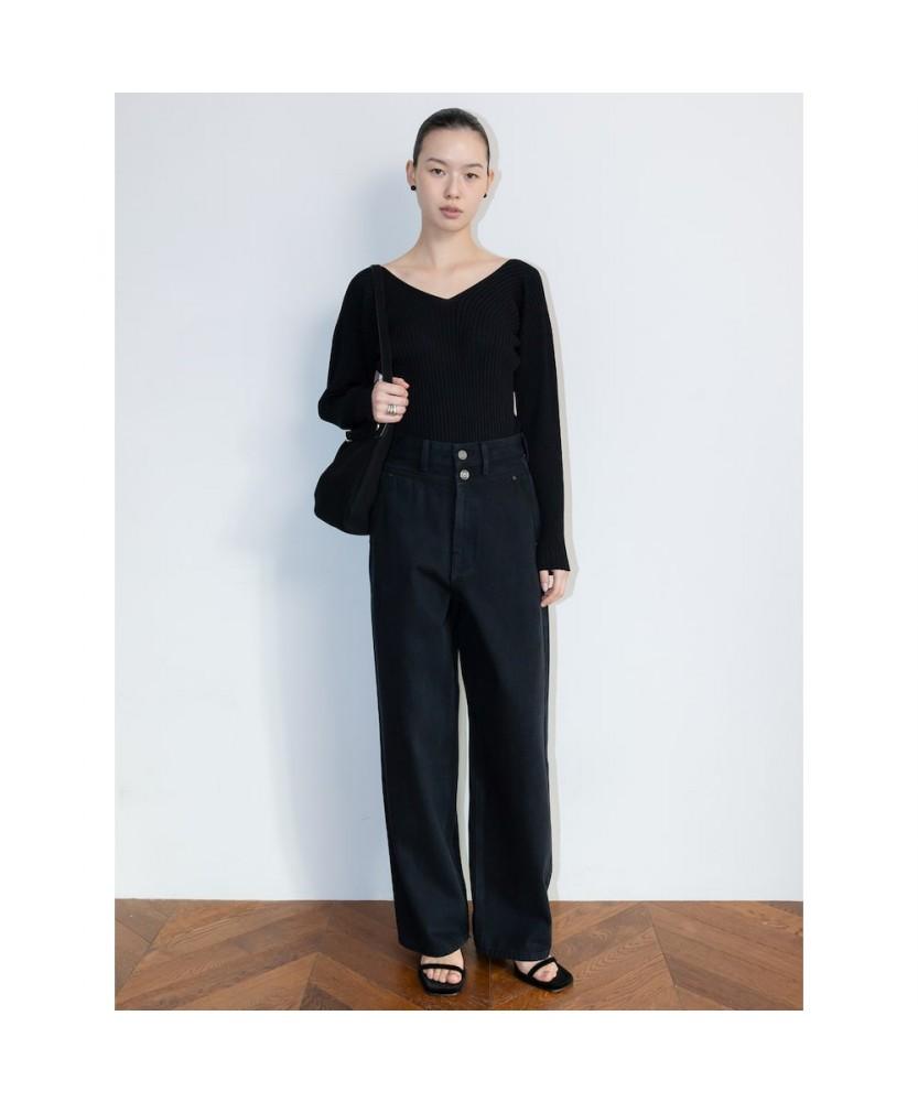 Diaepeocheo Spring Delia Knit Top Black (Ta6251A075)