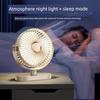 2024 New Model Desktop Mini Fan, Rechargeable, Silent, Small, Portable, Suitable for Students and Office Desks
