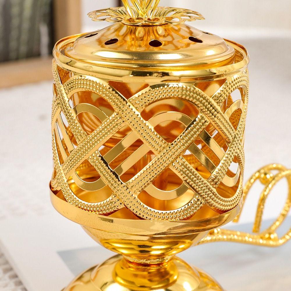 Traditional Middle Eastern Arabic Incense Stove Decorative Metal Incense Stove  Home