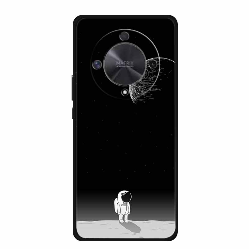 Gift Phone Cases for Honor X9a TPU Soft Silicone Back Cover for Huawei Honor X9 X 9A Funda Honor X9b X 9 a b Coque Spaceman Moon