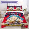 Cosmic bully anime Pattern Bedding,Quilt Set Quilt Cover Pillowcase Home Birthday Gift (1*duvet cover+2*pillowcase,without core)XSJT0917554