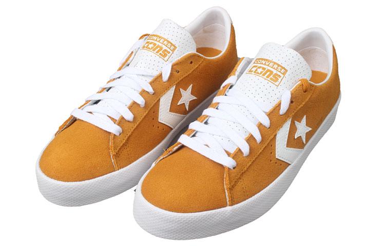 Converse Vulc Pro Suede Low in Pelle 'Golden Sundial' A04152C