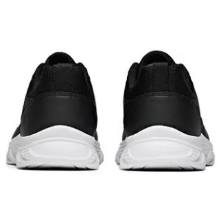 Anta Slip Resistant Low top Running Shoes Men's Black White 912145535-4
