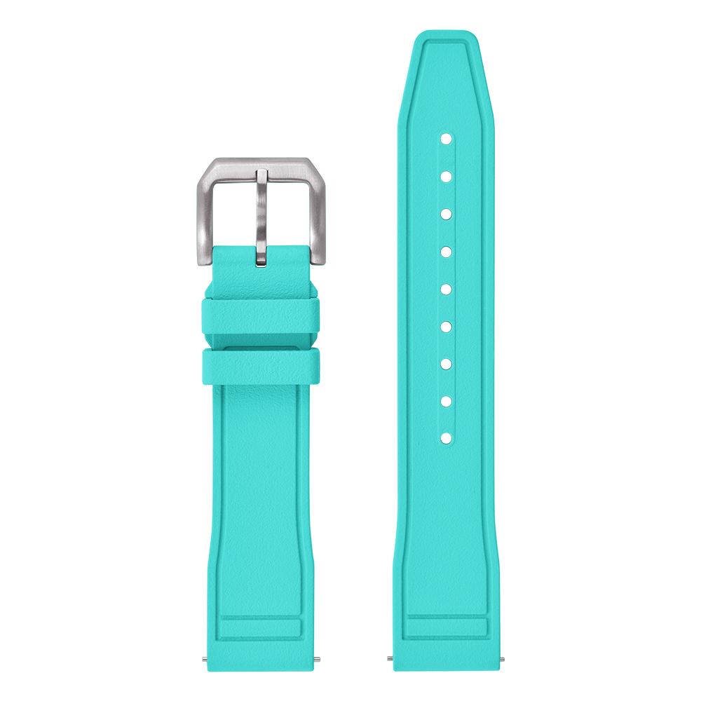 

Premium FKM Strap 20mm 21mm 22mm Watch Strap Diving Waterproof Quick Release Fluororubber Watchbands For Each Brand Diving Watch 20mm