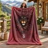 Galatasaray Custom Name Flannel Blanket Personalized Soft Warm Plush Throw Blanket Customized Gift for Family Friends