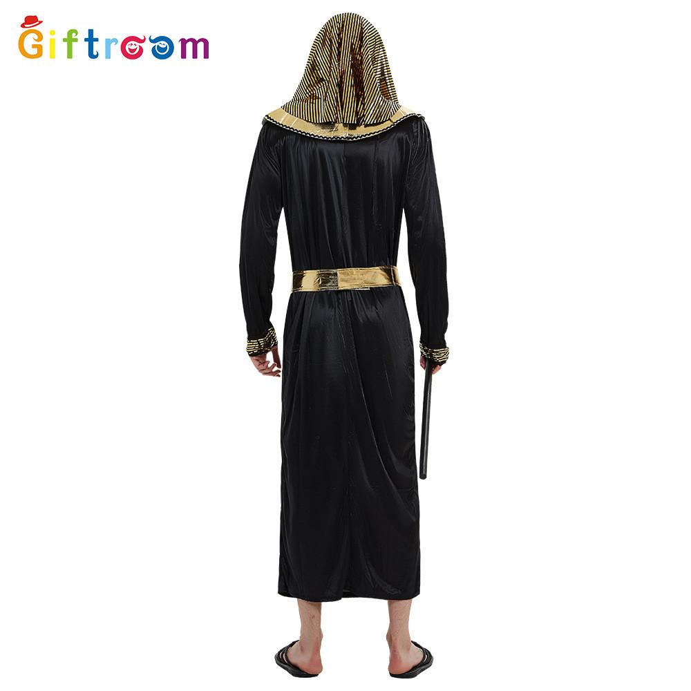 Stunning Egyptian Pharaoh Costume For Adults Featuring Luxurious Polyester Fabric