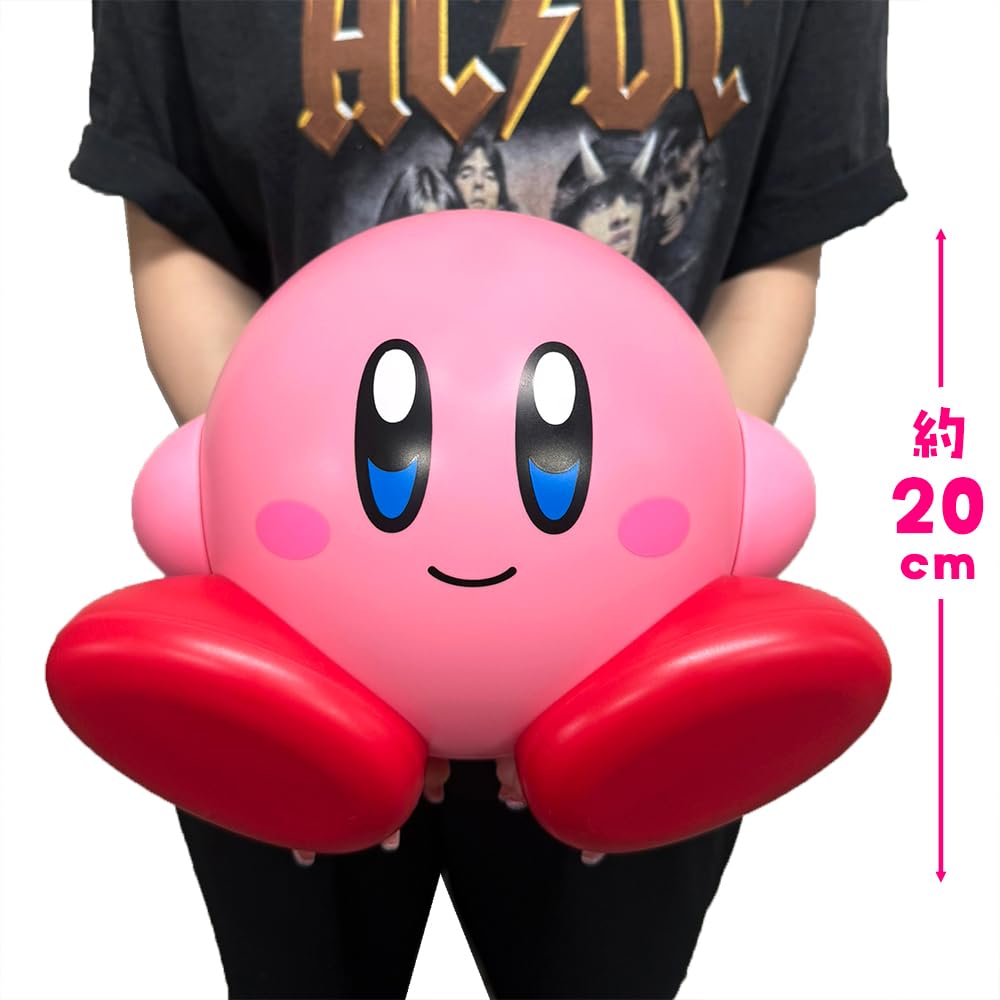 Kirby Pose Figure BIG with Toy Diamond Official Interior Soft Vinyl