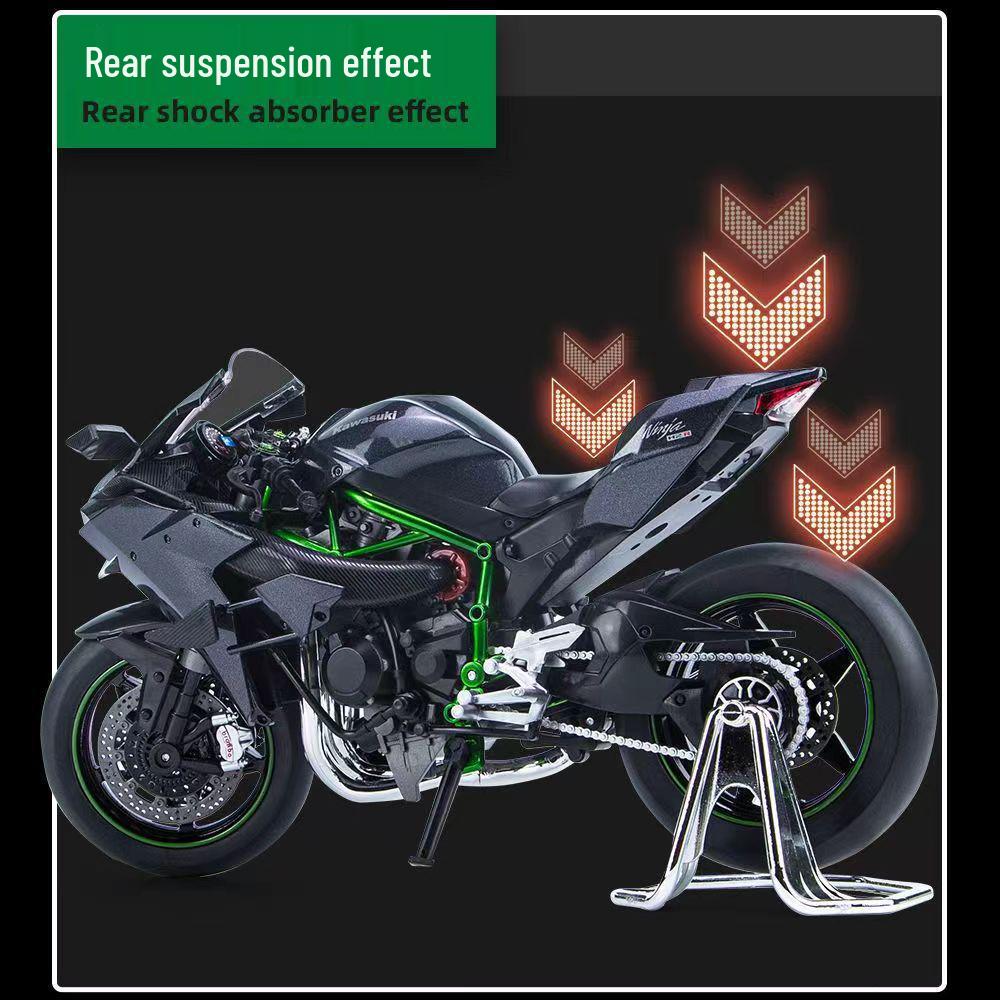 Kawasaki H2R 1:9 Alloy Model Motorcycle Toy Gift