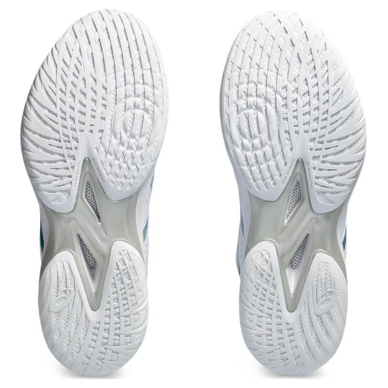 ASICS Gelhoop V16 White Rich Teal Sneakers 1063A078-101