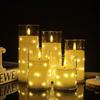 LED Acrylic Candle Lights for Christmas, Weddings, Parties, and Restaurants