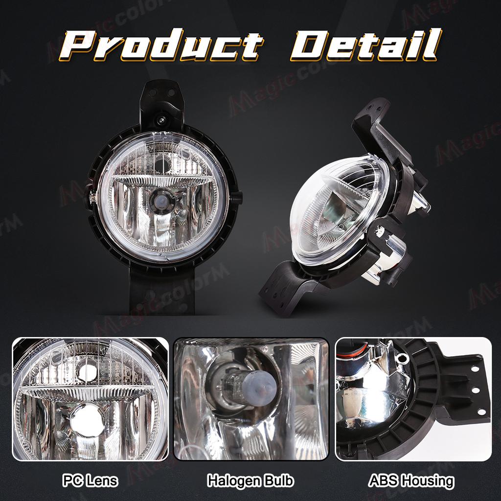 For BMW Mini Cooper  -  Countryman R60 Paman R61 Fog Lights Headlight Front Driving Lamp Halogen LED Bulbs 63179802163