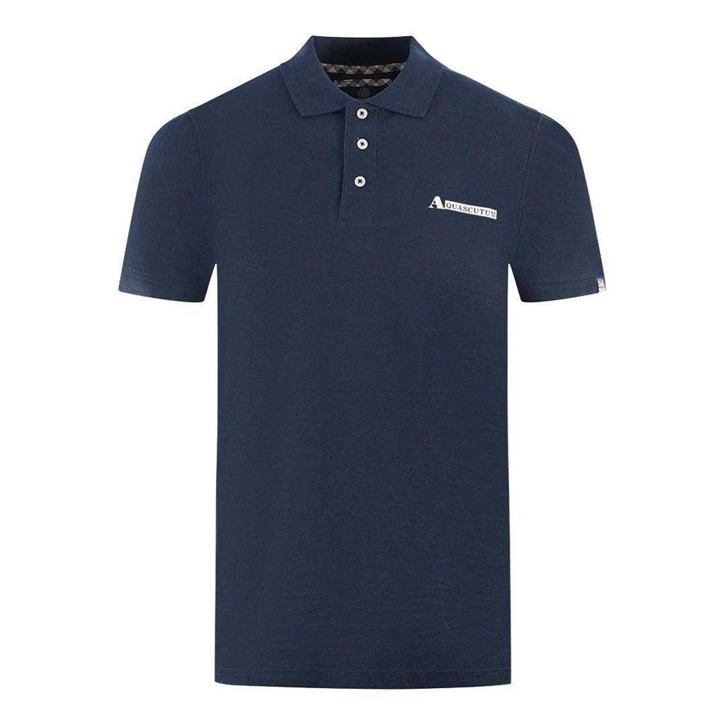 Aquascutum Unisex Adult Boxed Logo Polo Shirt