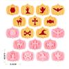 Cookies Candy DIY Baking Chocolate Cake Mold Halloween Silicone Molds Pumpkin Skull Halloween Themed Cake Decorating Tools