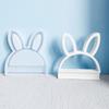 Unique Rabbit Head Shape Mold Innovative Ornament Moulds for Crafting Enthusiasts Hand-Making Resin or Plaster Projects