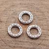 Round Charms Connector Cutout Circle Charm Link DIY Resin Jewelry Craft Supplies For Making Bracelet
