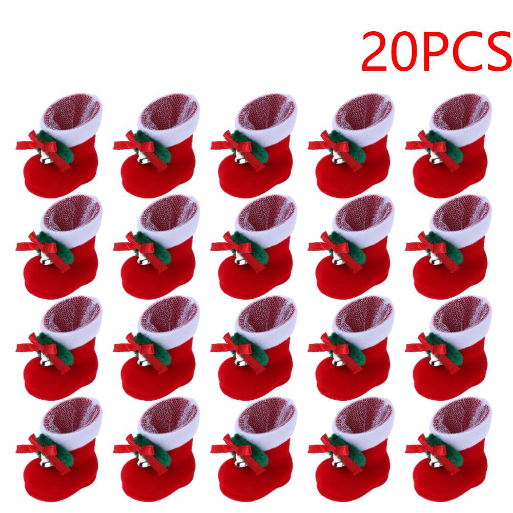 Christmas Fruit Shoes Art Crafts Santa Claus Candy Boots Creative Bright-colored Cute Fashion Exquisite Elegant Kid Favors