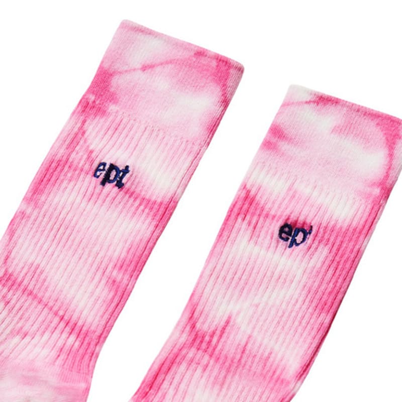 EPT TIE-DYE SOCKS (PINK)