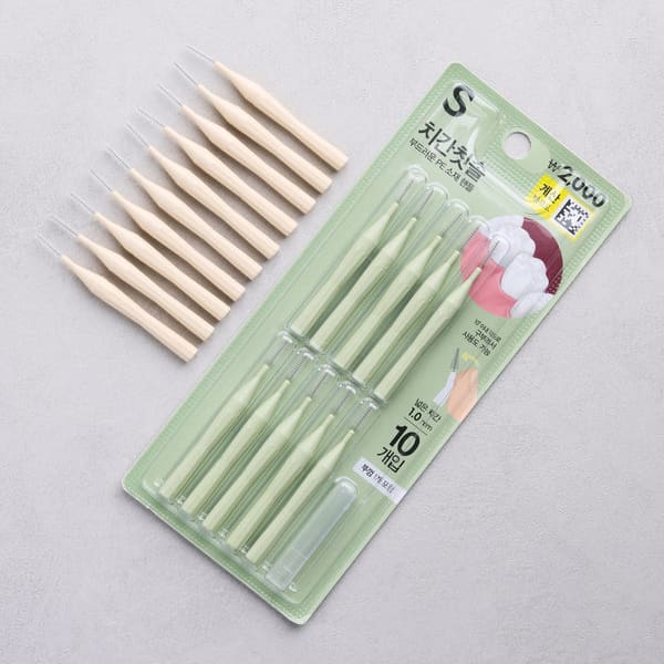 I-Shaped Clean Interdental Brush Ss 10 Pieces